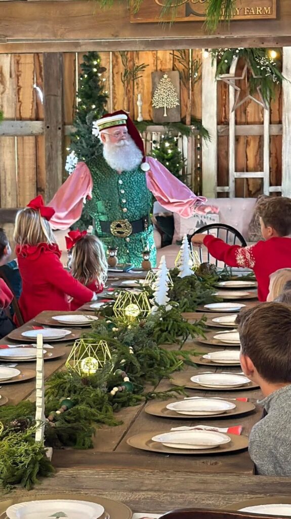 Making holiday memories extra sweet at Cookies with Santa on the farm!